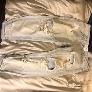 One teaspoon ripped boyfriend jeans